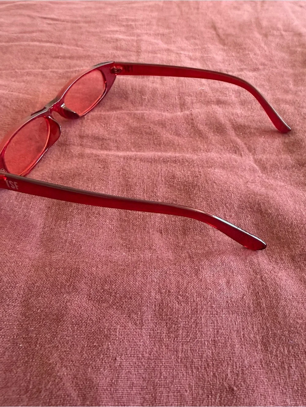 That’s So Fetch Clyde Red Y2K Sunglasses
